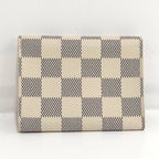 Louis Vuitton Envelope Carte de Visite Card Case Damier Azur — view 3