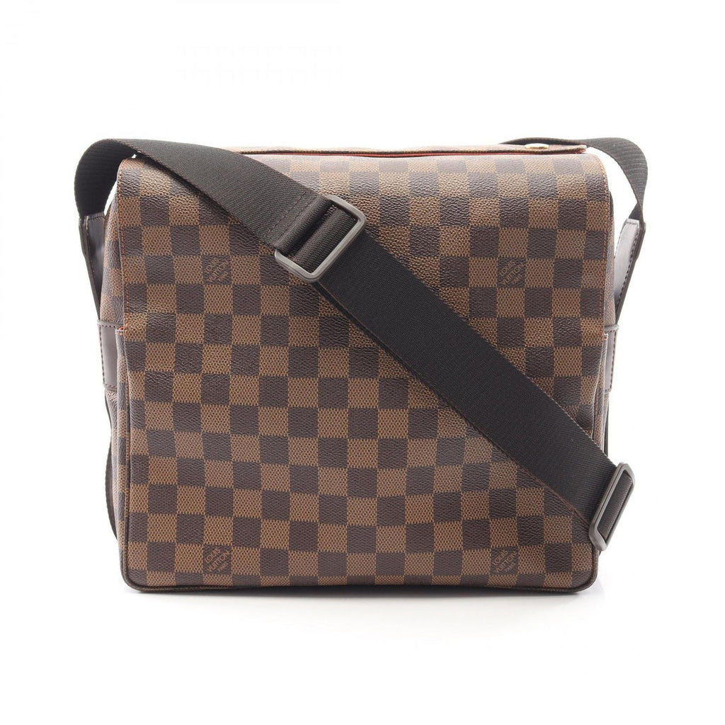 Louis Vuitton Shoulder Bag Naviglio Canvas Leather