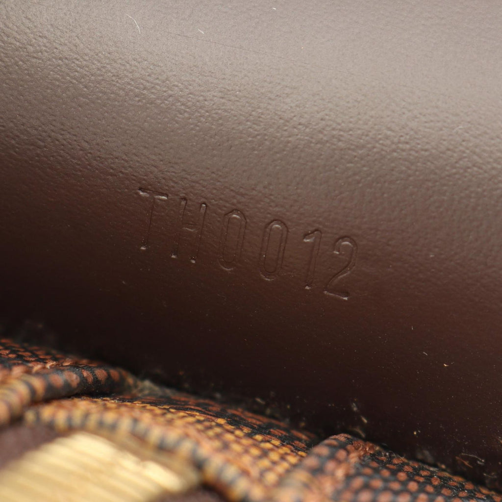 Louis Vuitton Shoulder Bag Naviglio Canvas Leather — view 5