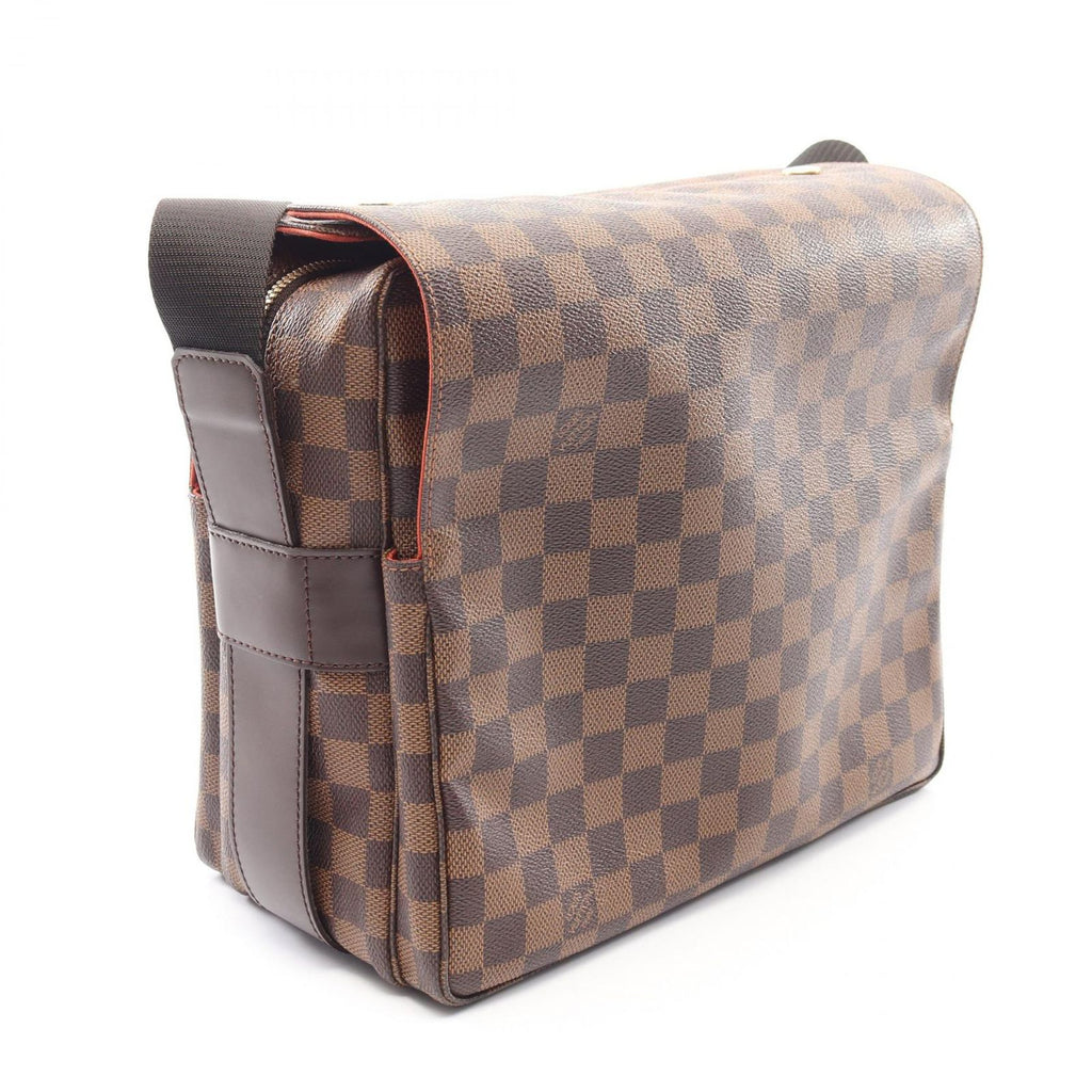 Louis Vuitton Shoulder Bag Naviglio Canvas Leather — view 2