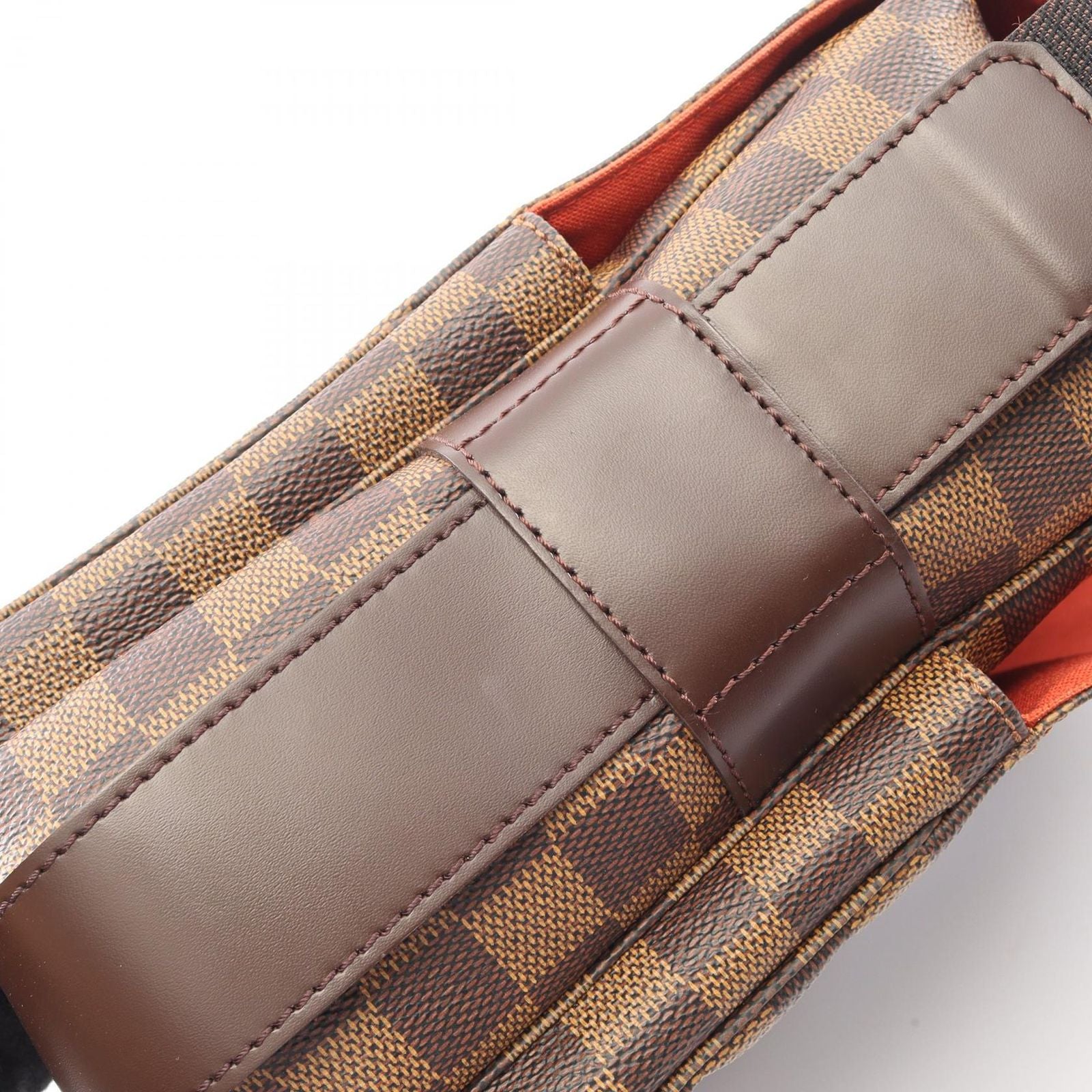 Louis Vuitton Shoulder Bag Naviglio Canvas Leather — view 9