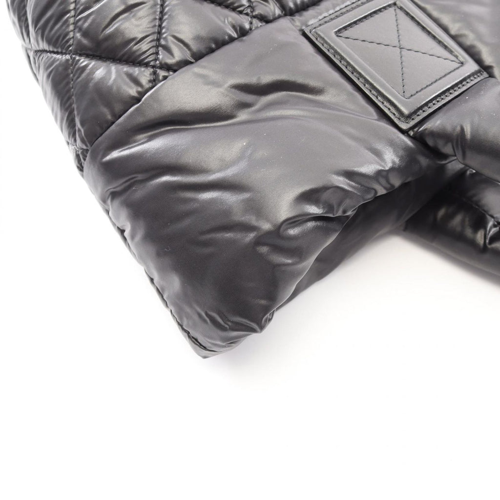 Chanel Tote Coco Cocoon Small Reversible Black Nylon Leather — view 9
