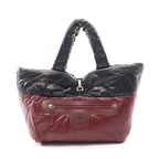 Chanel Tote Coco Cocoon Small Reversible Black Nylon Leather — view 6