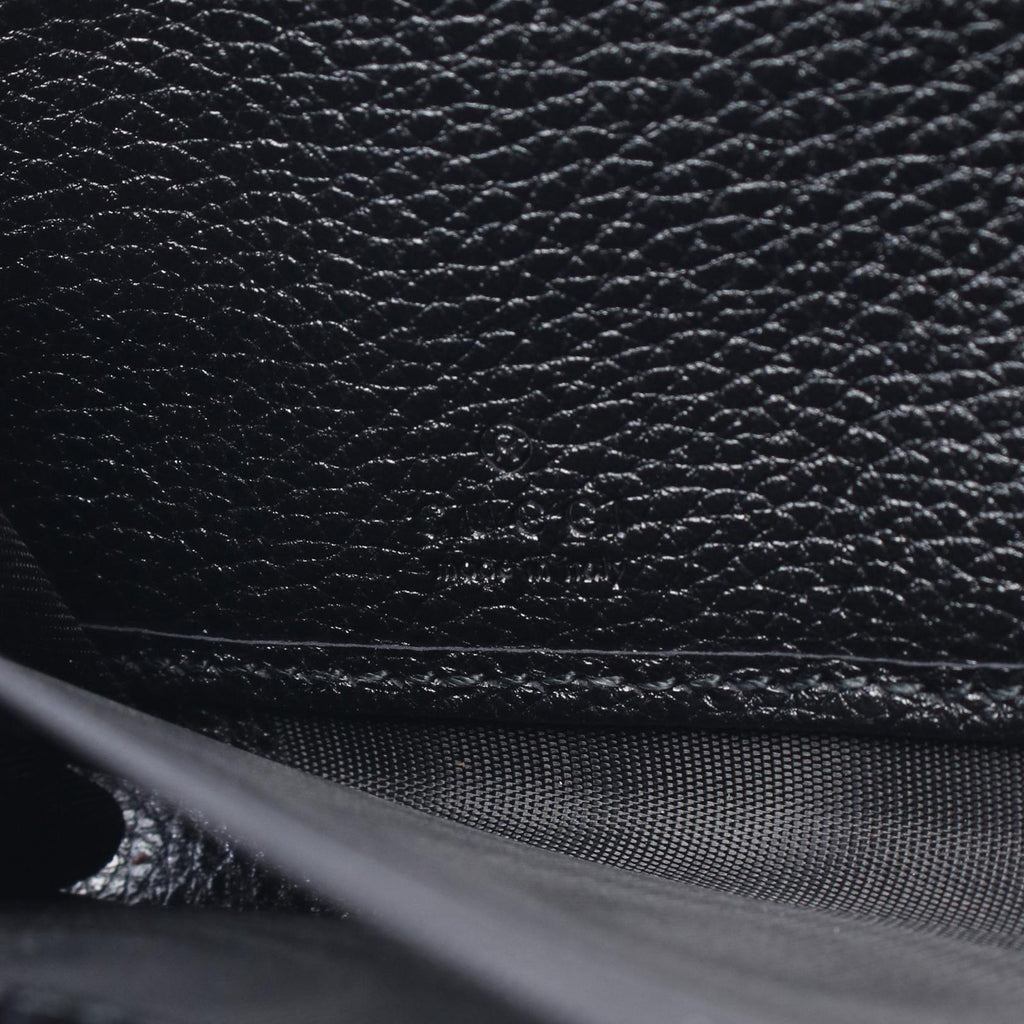 Gucci Round Wallet Zumi Black Leather — view 4