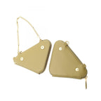 Prada Mini Contenitori 2-Way Olive Leather Triangle Shoulder Bag — view 5