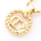 Dior Necklace CD Logo Gold — view 2