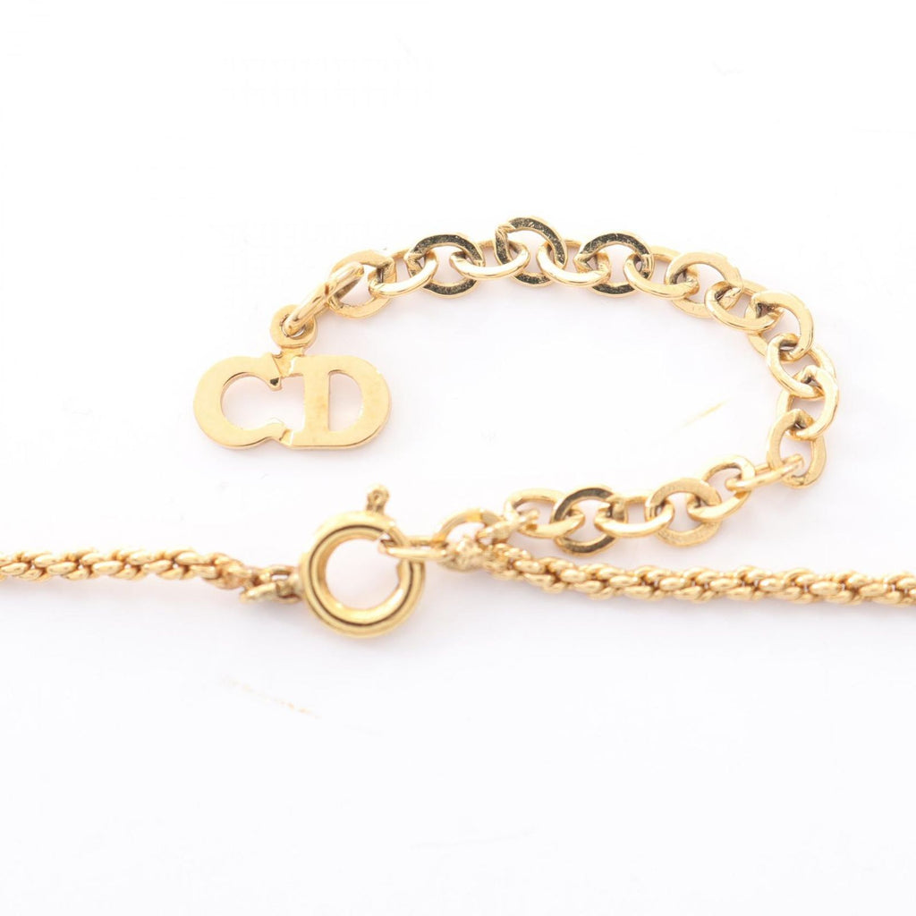 Dior Necklace CD Logo Gold — view 4