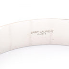 Saint Laurent Paris Bangle Stainless Steel Bracelet — view 3