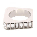 Saint Laurent Paris Ring Stainless Steel — view 2