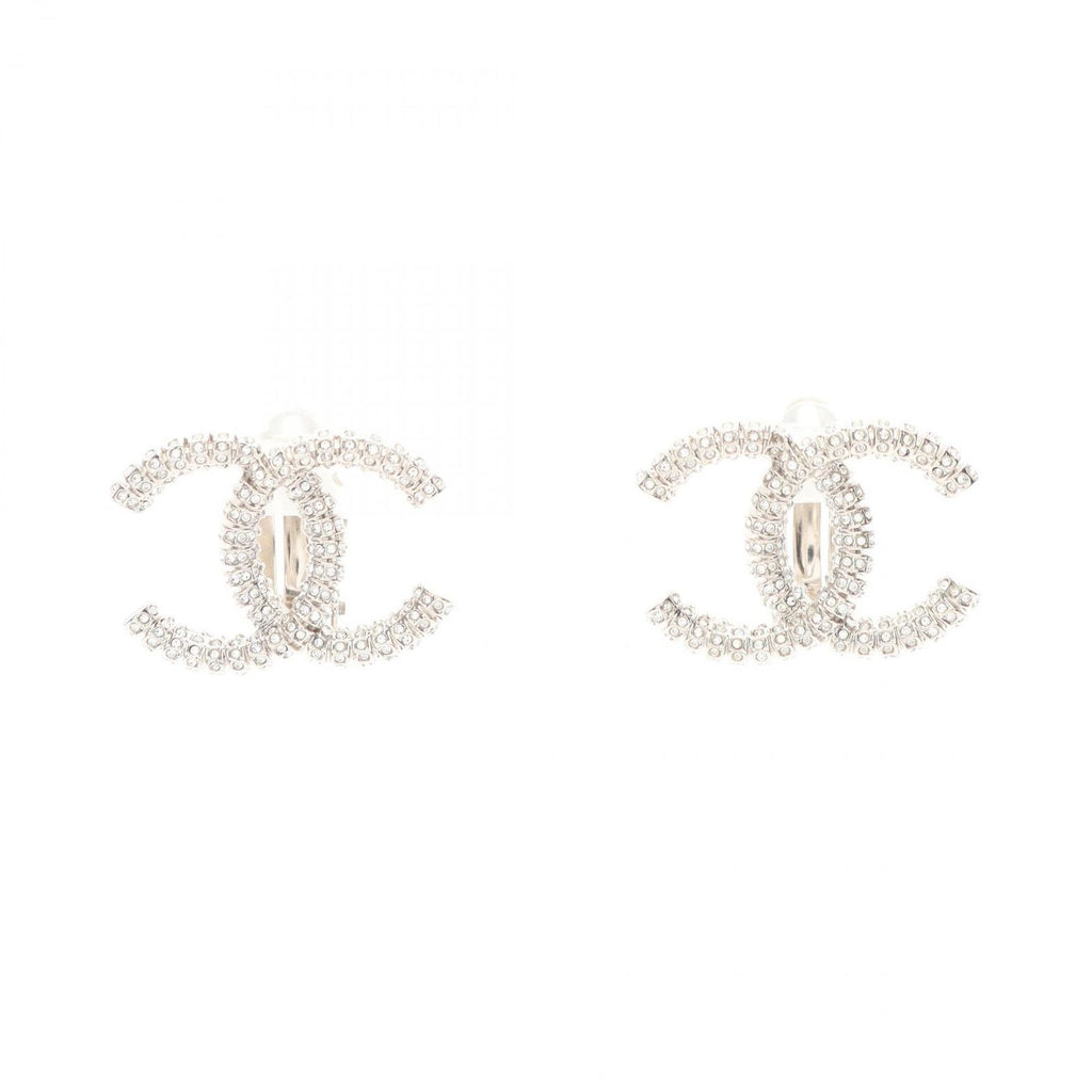 Chanel Earrings CC Logo Stainless Steel