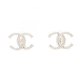 Chanel Earrings CC Logo Stainless Steel