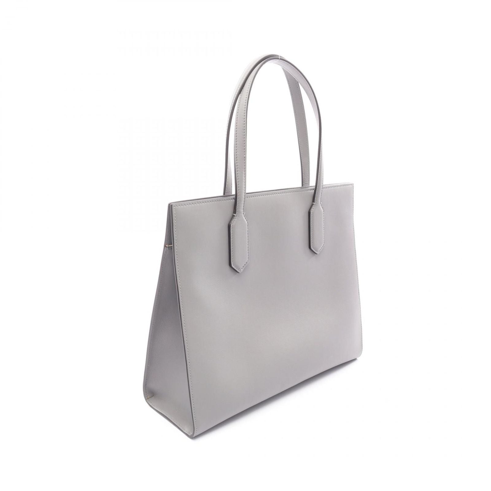 Gucci Tote GG Ribbon Gray Leather — view 2