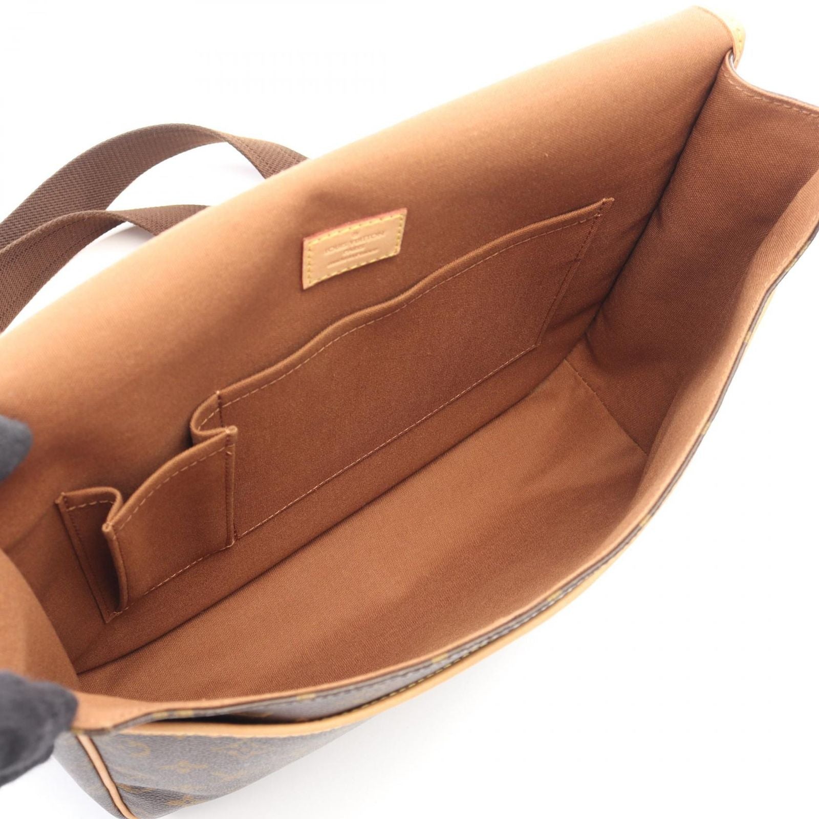 Louis Vuitton Shoulder Bag Messenger GM Bosfoll Canvas Leather Bosfour — view 3