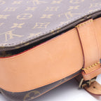 Louis Vuitton Shoulder Bag Cult Ciel MM Canvas Leather — view 9
