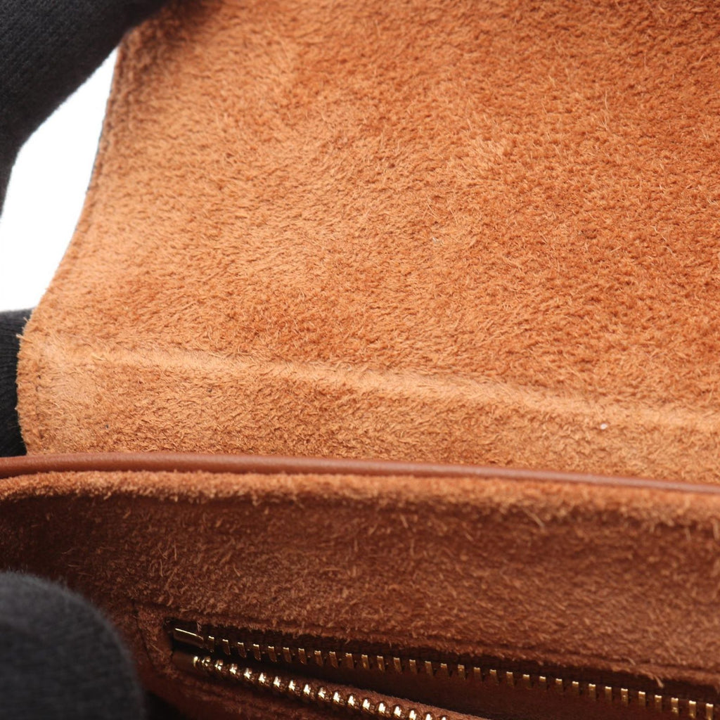 Celine Shoulder Bag Teen Soft 16 Brown Leather — view 6