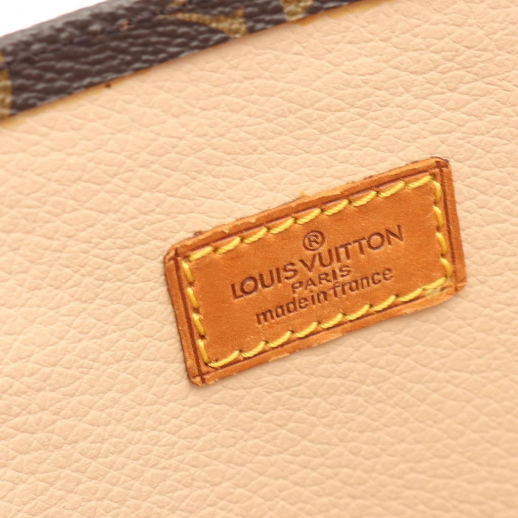 Louis Vuitton Tote Sac Plat Canvas Leather — view 4