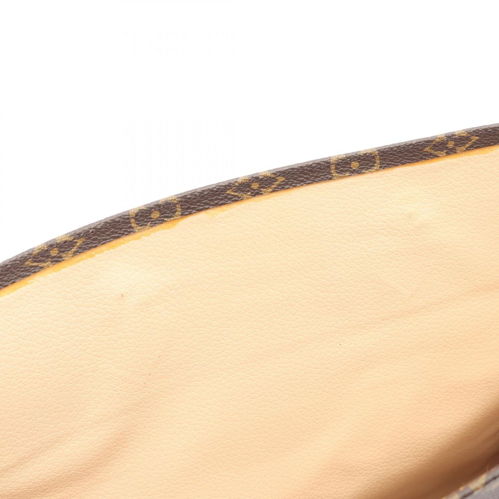 Louis Vuitton Tote Sac Plat Canvas Leather — view 6