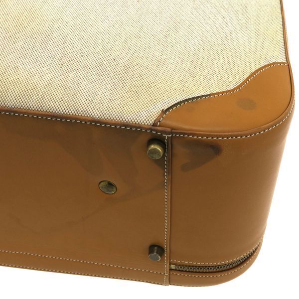 Hermes Vintage Trunk Travel Bags Beige — view 5