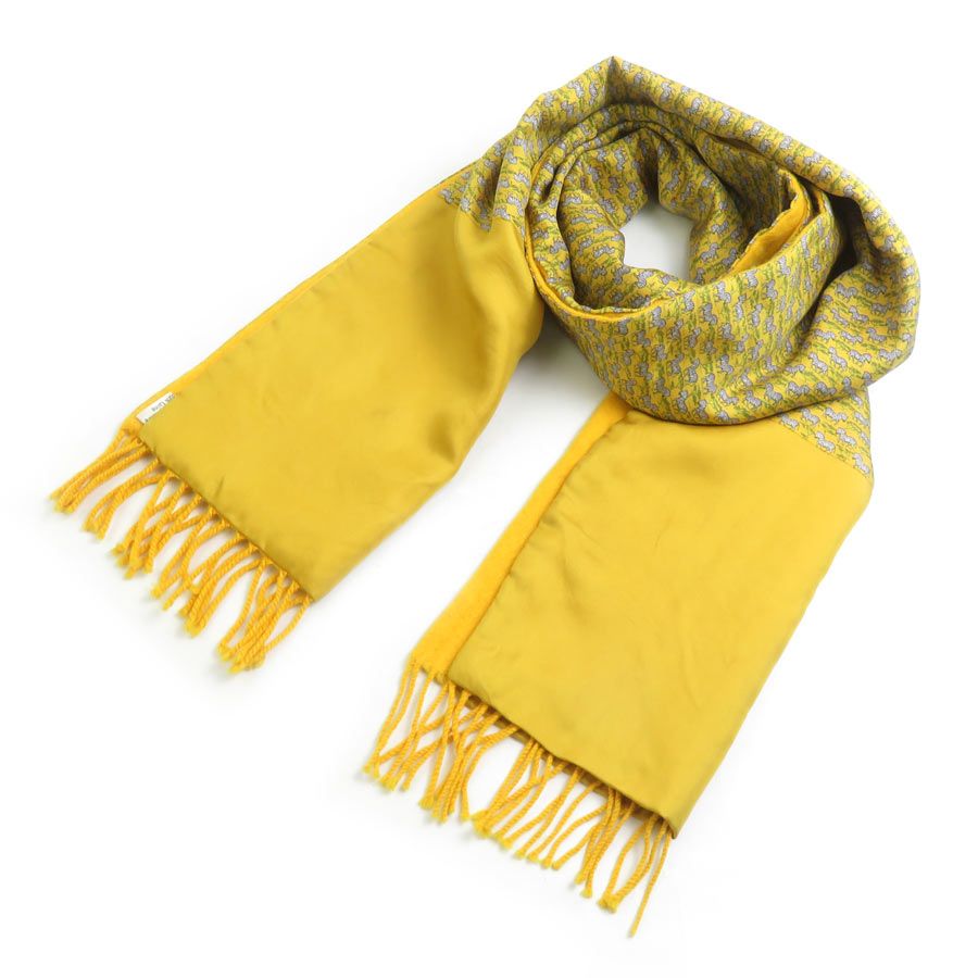 Hermes Scarf Yellow — view 2