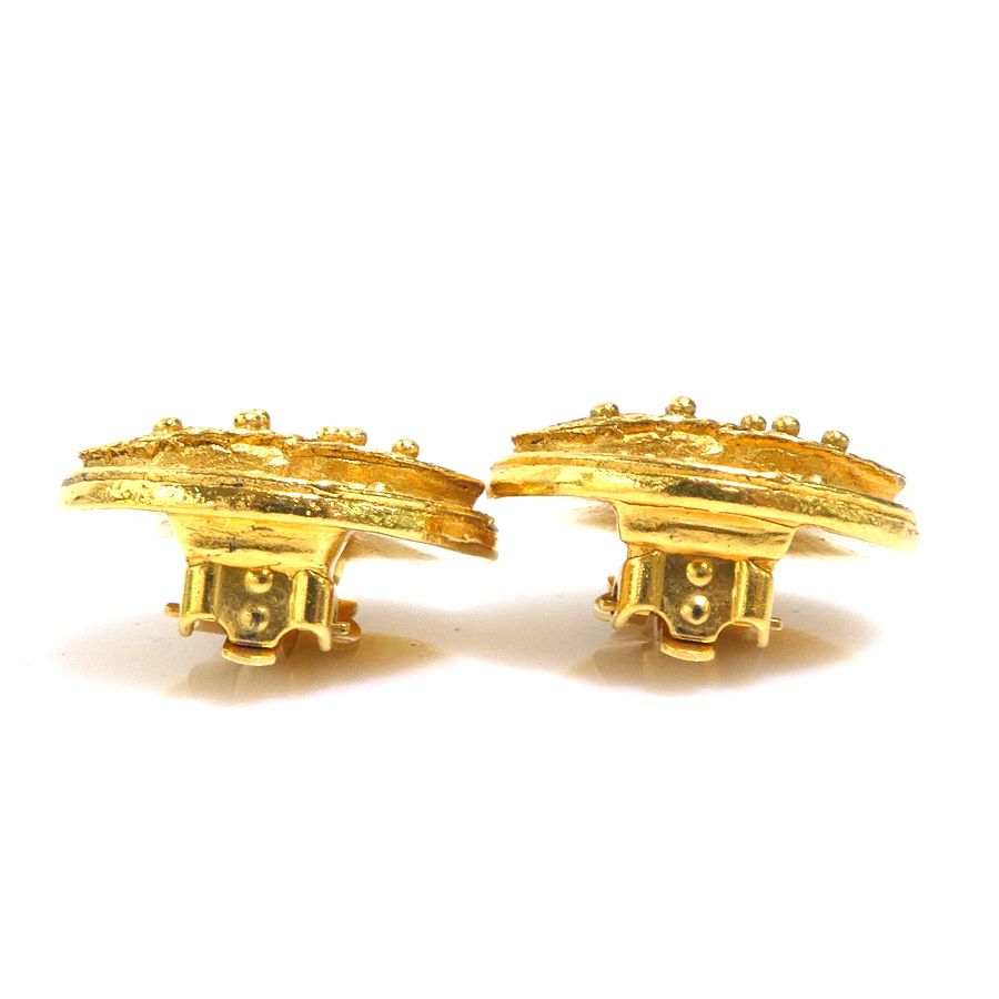 Chanel Earrings CC Logo — view 7