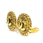 Chanel Earrings CC Logo — view 3