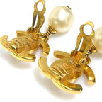 Chanel Earrings CC Logo — view 9