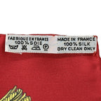 Hermes Scarf Carre 90 Vue du Carrosse de la Reale Queen's Coronation Silk Black — view 4