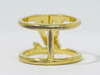 Louis Vuitton Ring LV Iconic Tresor M Gold Plated — view 3