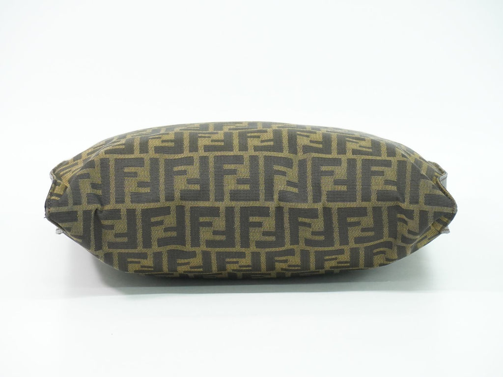 Fendi Zucca Tote Canvas Brown — view 3