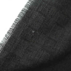 Fendi Shawl Fringe Charcoal Gray Scarf — view 6