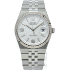 Rolex Land Watch Honeycomb Motif Box 18k White Gold SS — view 2