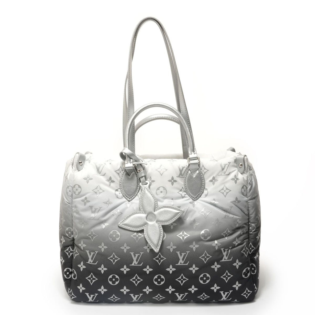 Louis Vuitton Shoulder Bag Ski On The Go MM Frost Silver
