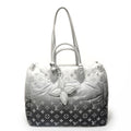 Louis Vuitton Shoulder Bag Ski On The Go MM Frost Silver