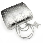 Louis Vuitton Shoulder Bag Ski On The Go MM Frost Silver — view 8