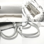 Louis Vuitton Shoulder Bag Ski On The Go MM Frost Silver — view 9