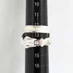 Hermes Ring Boucle Series Inflexible 53 Silver — view 9
