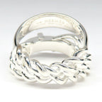 Hermes Ring Boucle Series Inflexible 53 Silver — view 3