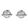 Hermes Earrings Mini Chaine D'ancre Silver