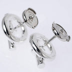 Hermes Earrings Mini Chaine D'ancre Silver — view 8