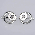 Hermes Earrings Mini Chaine D'ancre Silver — view 7
