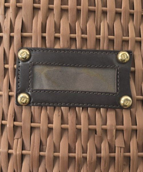 Fendi Basket Bag Handbag Brown — view 7