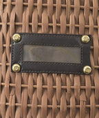 Fendi Basket Bag Handbag Brown — view 7