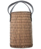 Fendi Basket Bag Handbag Brown — view 2
