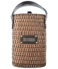 Fendi Basket Bag Handbag Brown