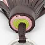 Hermes Carmen Tricolor Mauvecil Vest le Light Green Agneau Milo Bag Charm Key — view 5