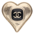 Chanel CC Logo Brooch