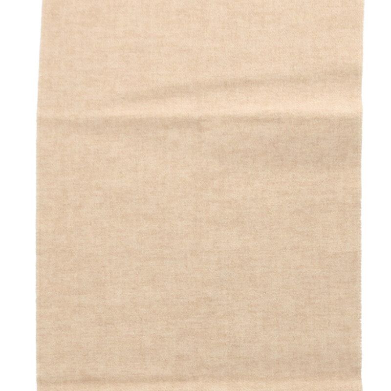 Loewe Anagram Embroidery Wool Cashmere Fringe Scarf — view 2