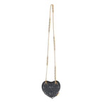 Dior Caro Heart Leather Chain Pouch — view 2