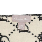 Dior Trotter Pattern Wool Scarf — view 3