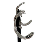 Hermes Earrings Silver — view 3